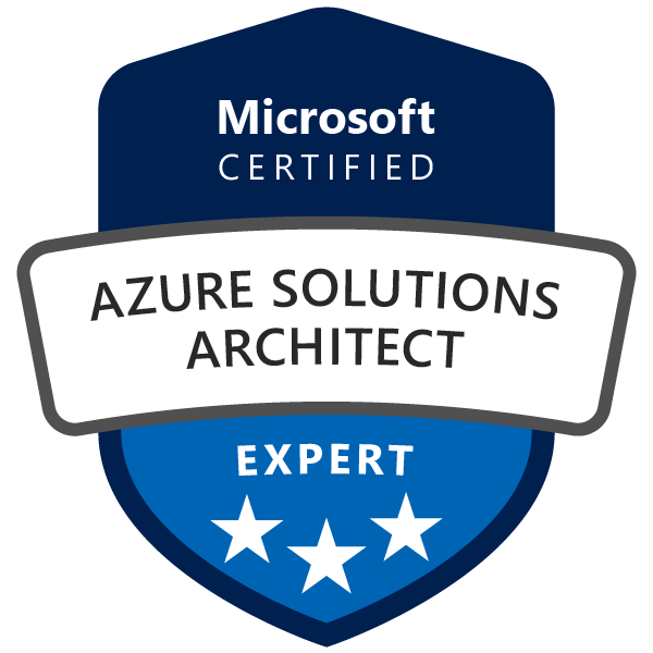 Microsoft Certified Azure Solutions Architect Expert